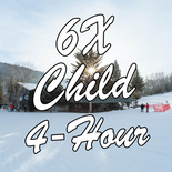 Child (ages 6-12) Multi-Day Pass - 4-Hour