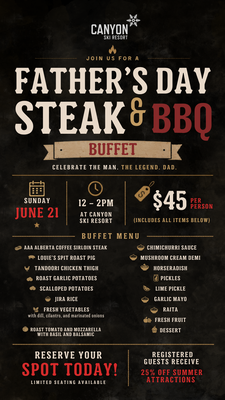 Father's Day BBQ - Table of 6