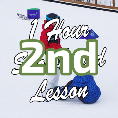 Multiple Discount - 2nd 1 Hour Private Snowboard Lesson