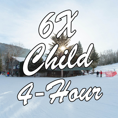 Child (ages 6-12) Multi-Day Pass - 4-Hour