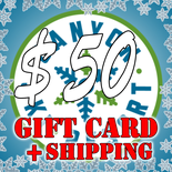 Gift Card - $50 with $12 Shipping