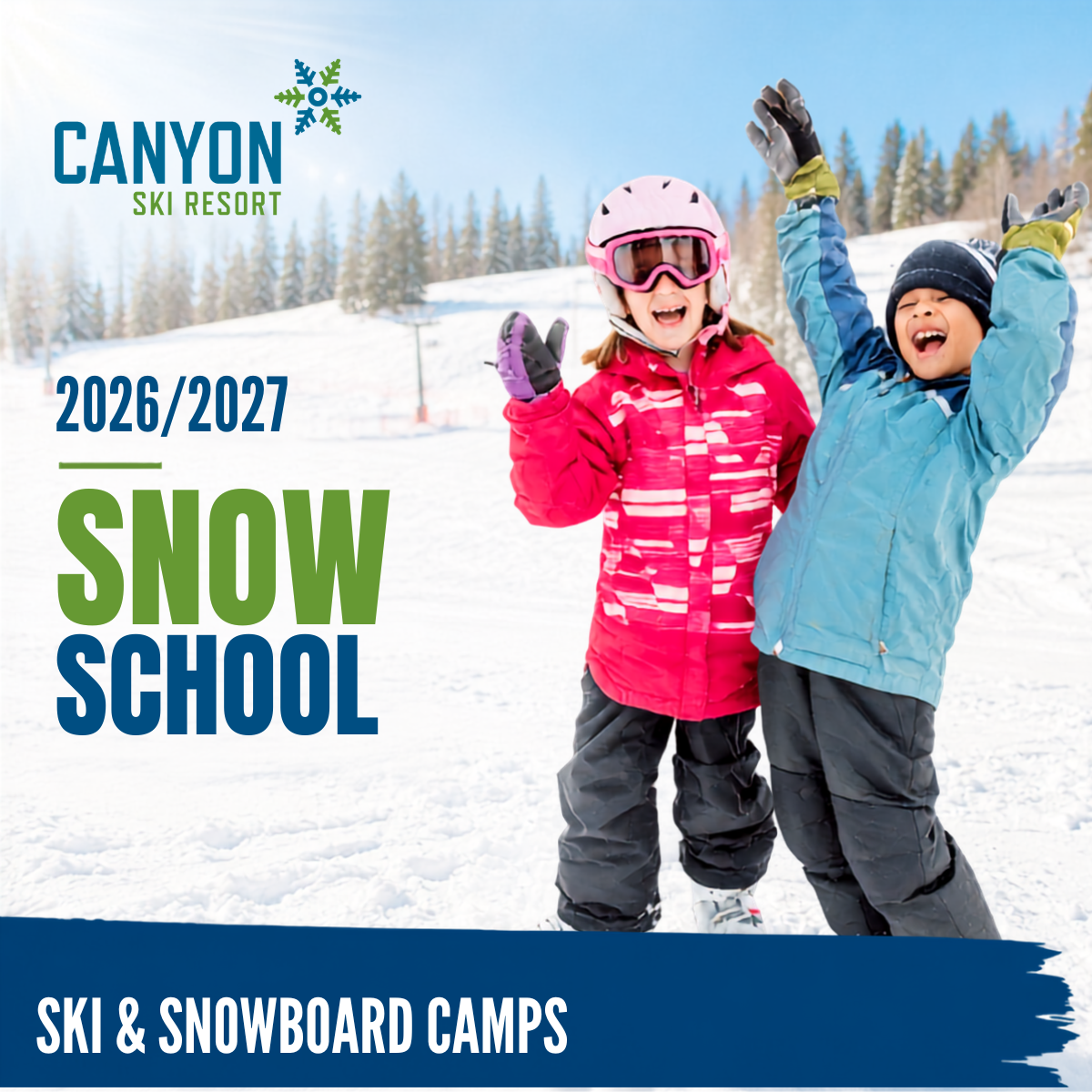 Christmas Ski Camps - Ages: 7-13