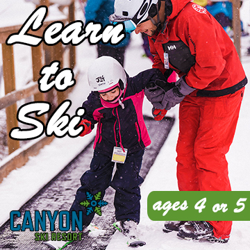 Learn to Ski - Age: 4 or 5