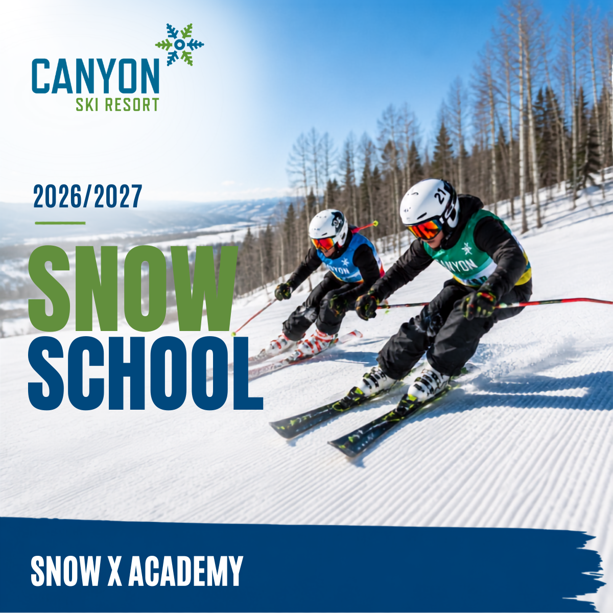 Kick-Start! Canyon Snow X Academy: Ages 7-16